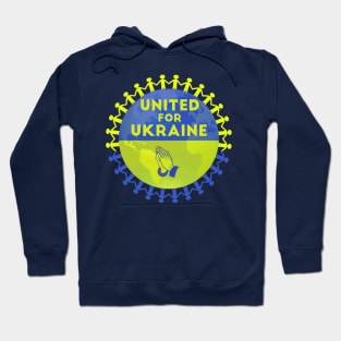 United for Ukraine, I Stand with Ukraine Hoodie